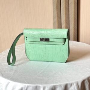 Hermes Depeches 25 Crocodile leather